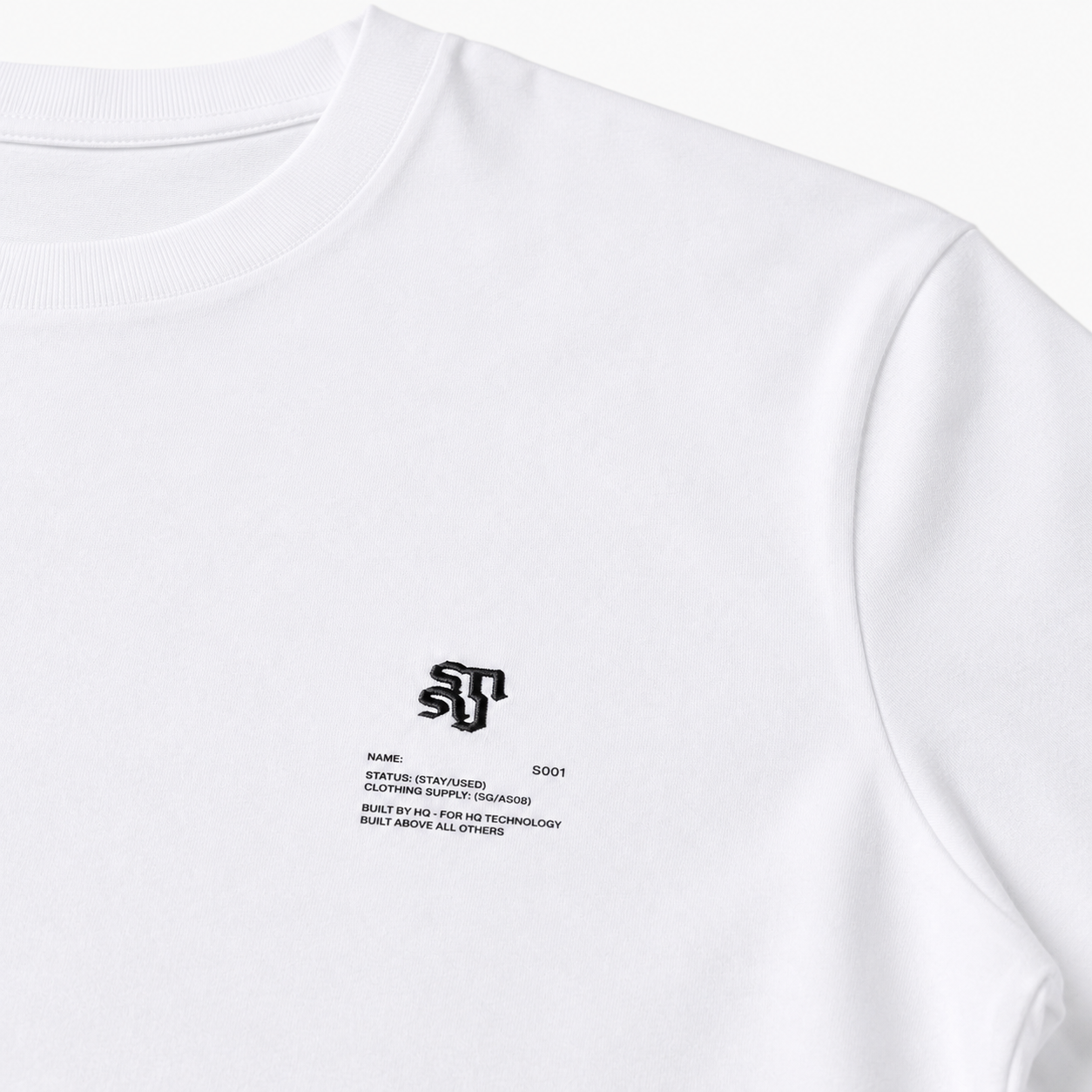 Men’s White Graphic Print Crew Neck T-Shirt, Short Sleeve Casual Tee with Back Car Design - الصورة 3